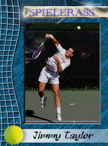Tennisspieler als Bildtorte